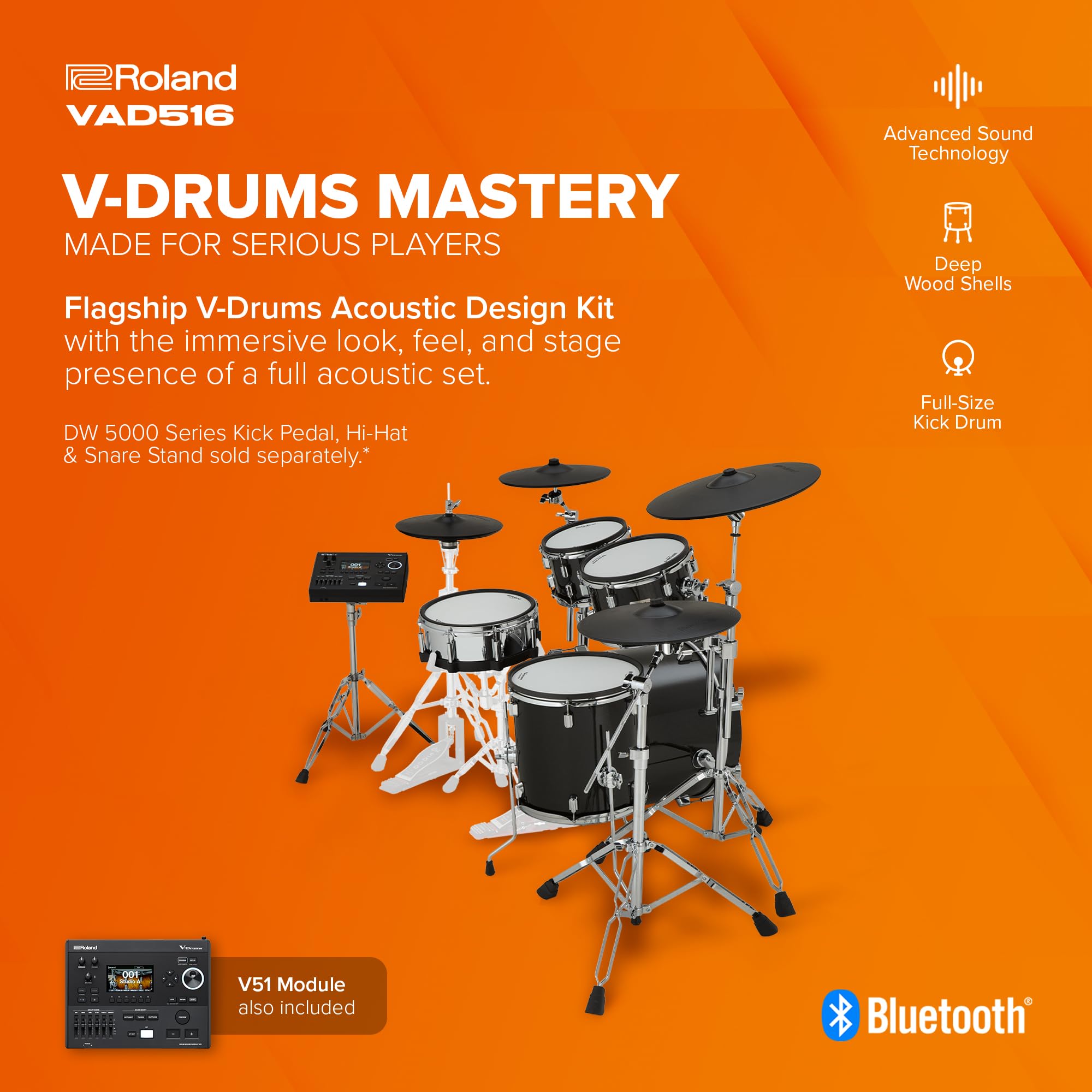 DaDaWa Selected from Sister Drum 非売品 プロモ Roland VAD516 V-Drums Acoustic Design Electronic Drum Set